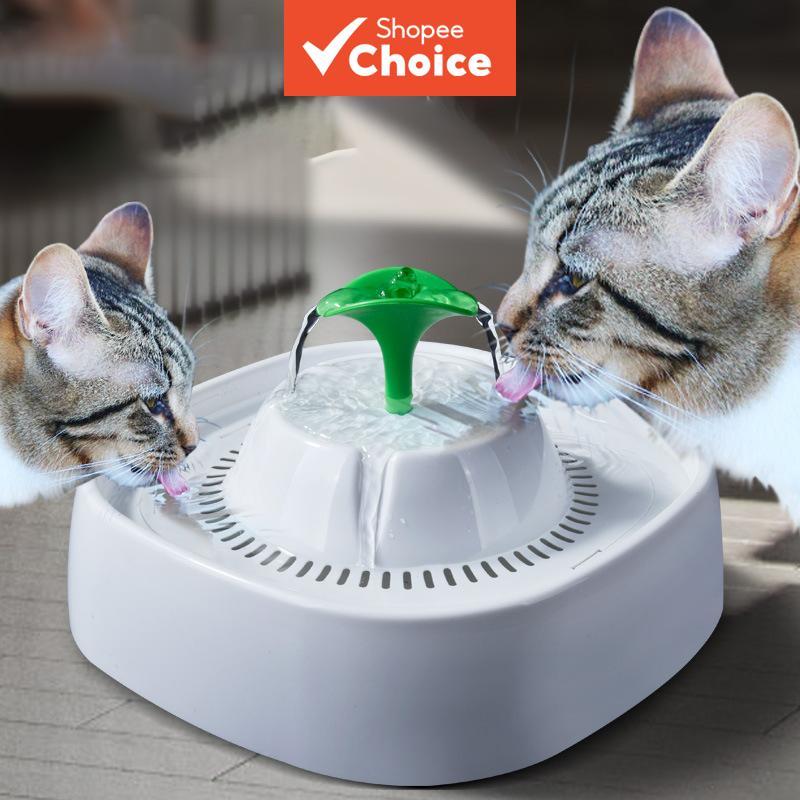 Bebedouro Especial para Gatos e Cachorros, Dispensador de Água Automático Ultra Silencioso, com Filtro, Sem BPA,