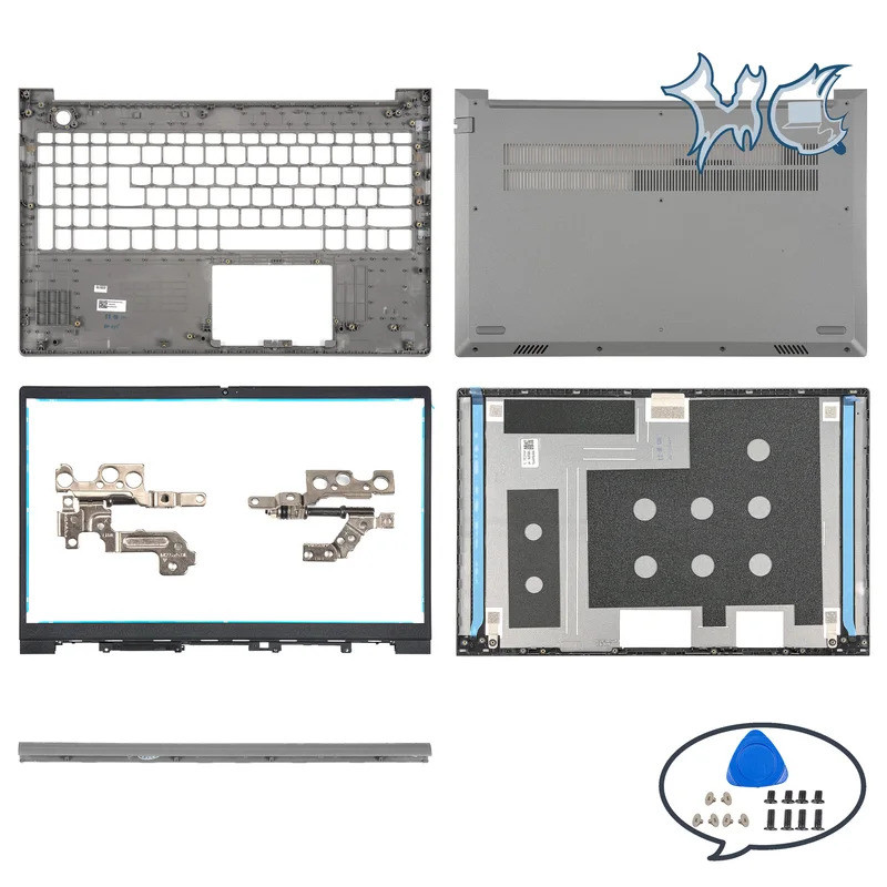 Novo Para ThinkBook 15 G3 ACL São ITL Laptop Cobre LCD Capa Traseira Superior Moldura Frontal Dobradiças Hingcover Caso
