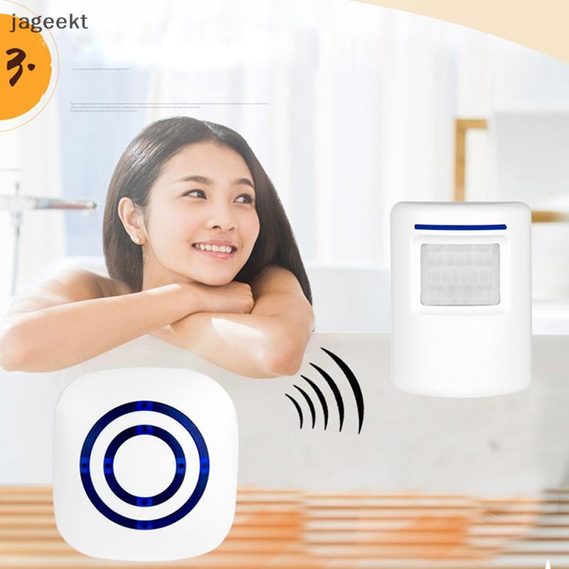 [jageekt] Sensor De Movimento Sem Fio Detector Portão Entrada Campainha Wee Carrilhão Alerta Alarme BR