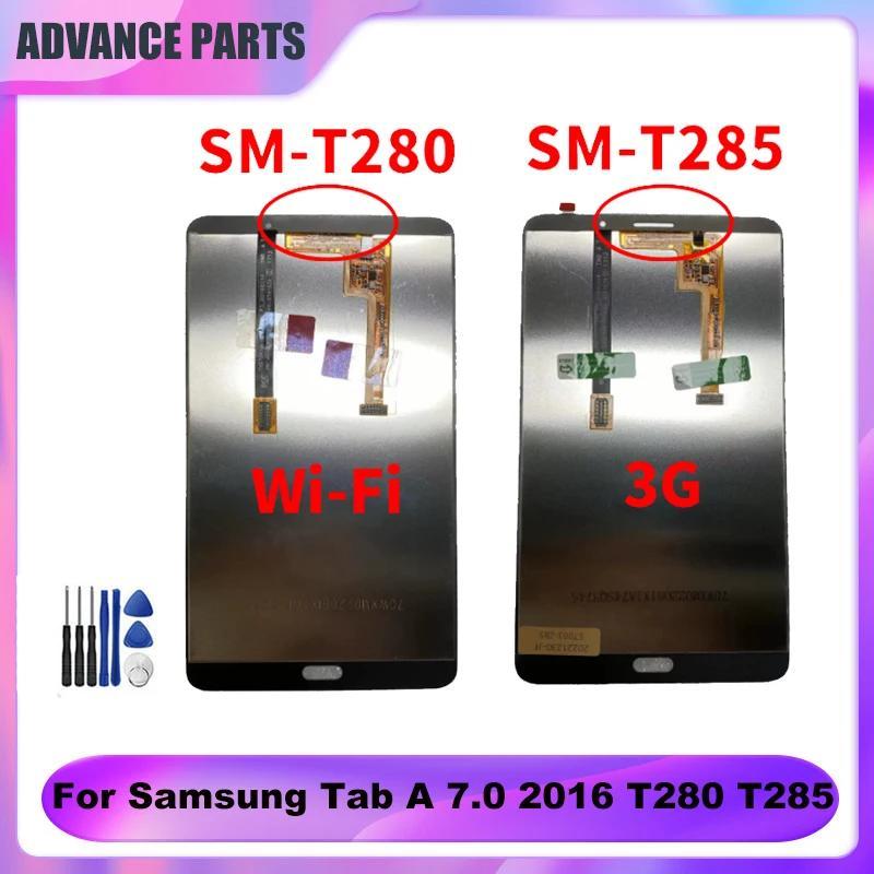 Novo Para Samsung Galaxy Tab A 7.0 T280 T285 SM-T280 Display LCD Painel De Toque Tela Vidro Digitador Assembléia Substit