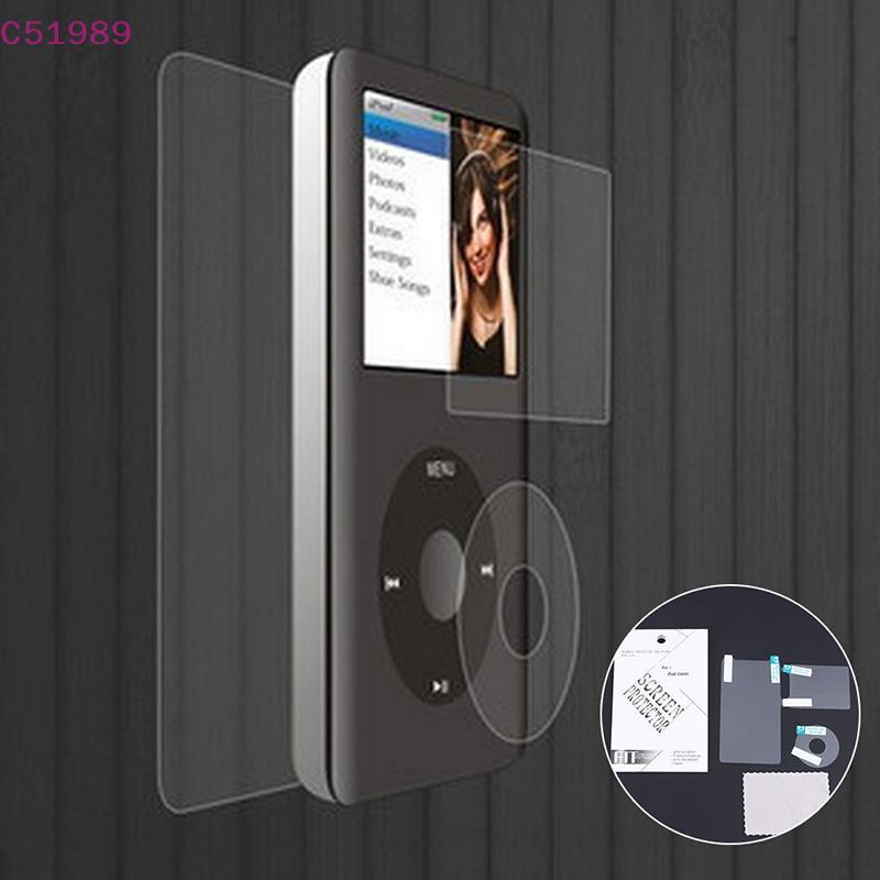 [kaan] Película Protetora Transparente Para IPod Classic 6o 7o 80 Gb 120 160 (Tela + Plataforma Giratória + Filme De Cap
