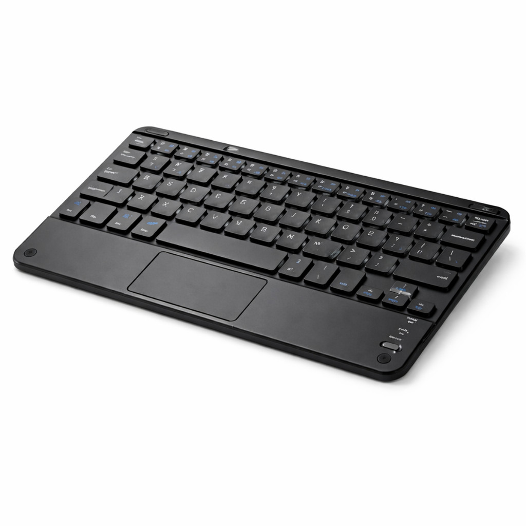 Teclado Bluetooth Sem Fio Premium Recarregavel Slim Para Microsoft Surface Go 4 Blance