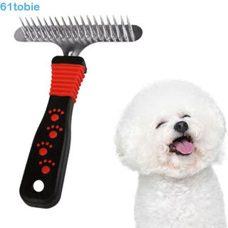 TOBIE Pente Para Cuidados Com Animais De Estimação Cães Grandes , Gatos , Remoção De Pelos , Aço Inoxidável , Confortáve