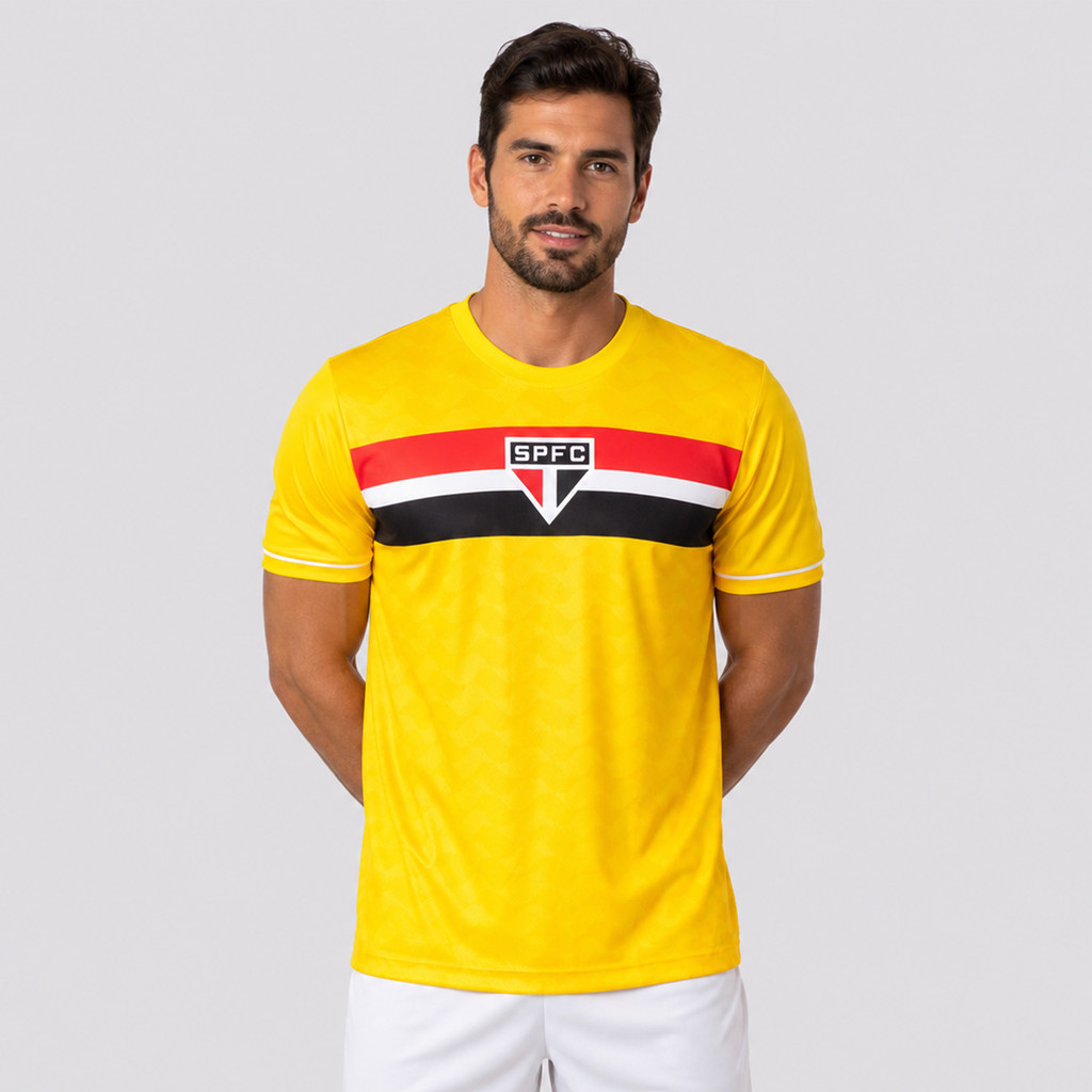 Camisa São Paulo Fábula Amarela