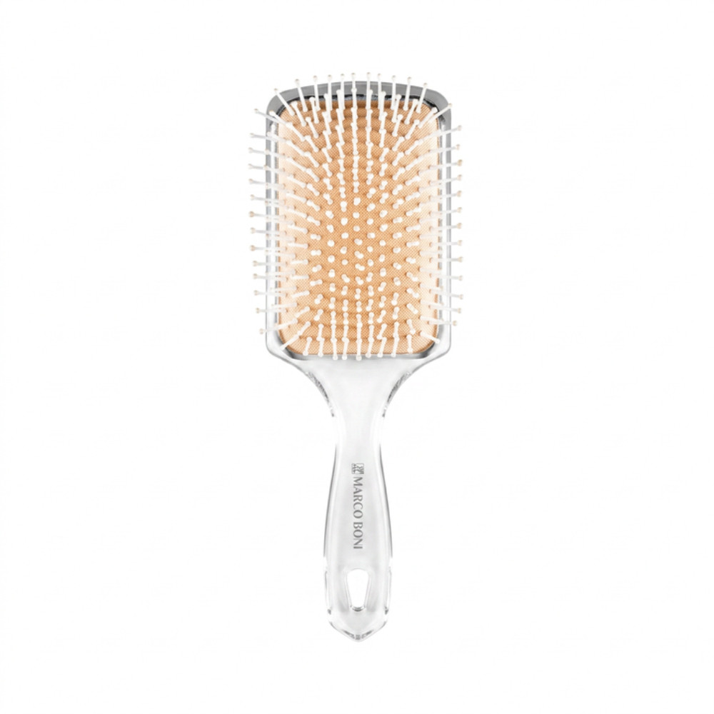 Escova De Cabelo Raquete Diamond Gd Uso Diario Marco Boni