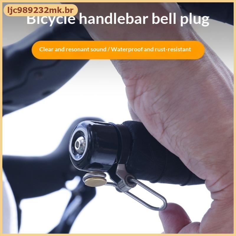 [MYBR] Sino De Bicicleta Curvado Para Guidão , Buzina À Prova D'água , 80dB , Alto Anel De Decibéis , Alarme , Acessório