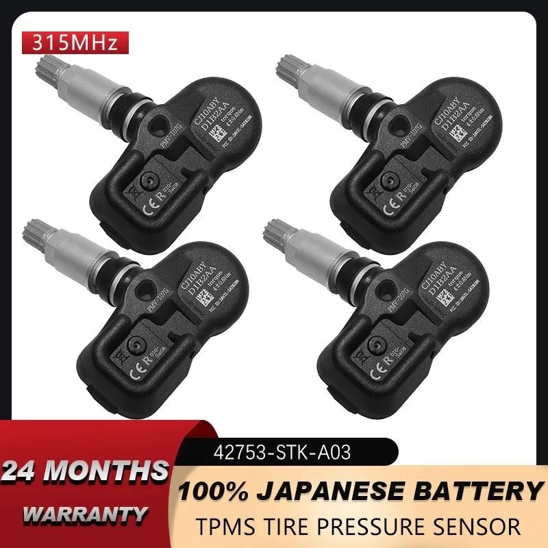 Sensor De Pressão Dos Pneus 42753STKA04 PMV107G Para Honda Pilot 2009 2010 2011 2012 2013 2014 2015 315MHz 42753-STK-A03