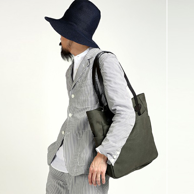 Luz de luxo na moda Retro sacola tote bolsa ombro lona bolsa compras réplica 760 Unisex