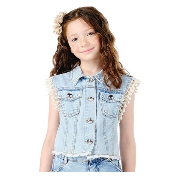 Colete jeans Luluzinha