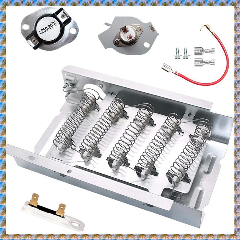 [bo7w15gmoh.br] 279838 Elementos De Aquecimento Do Secador 279816 Kit De Fusíveis De Corte Térmico 3392519 Reparo De Fus