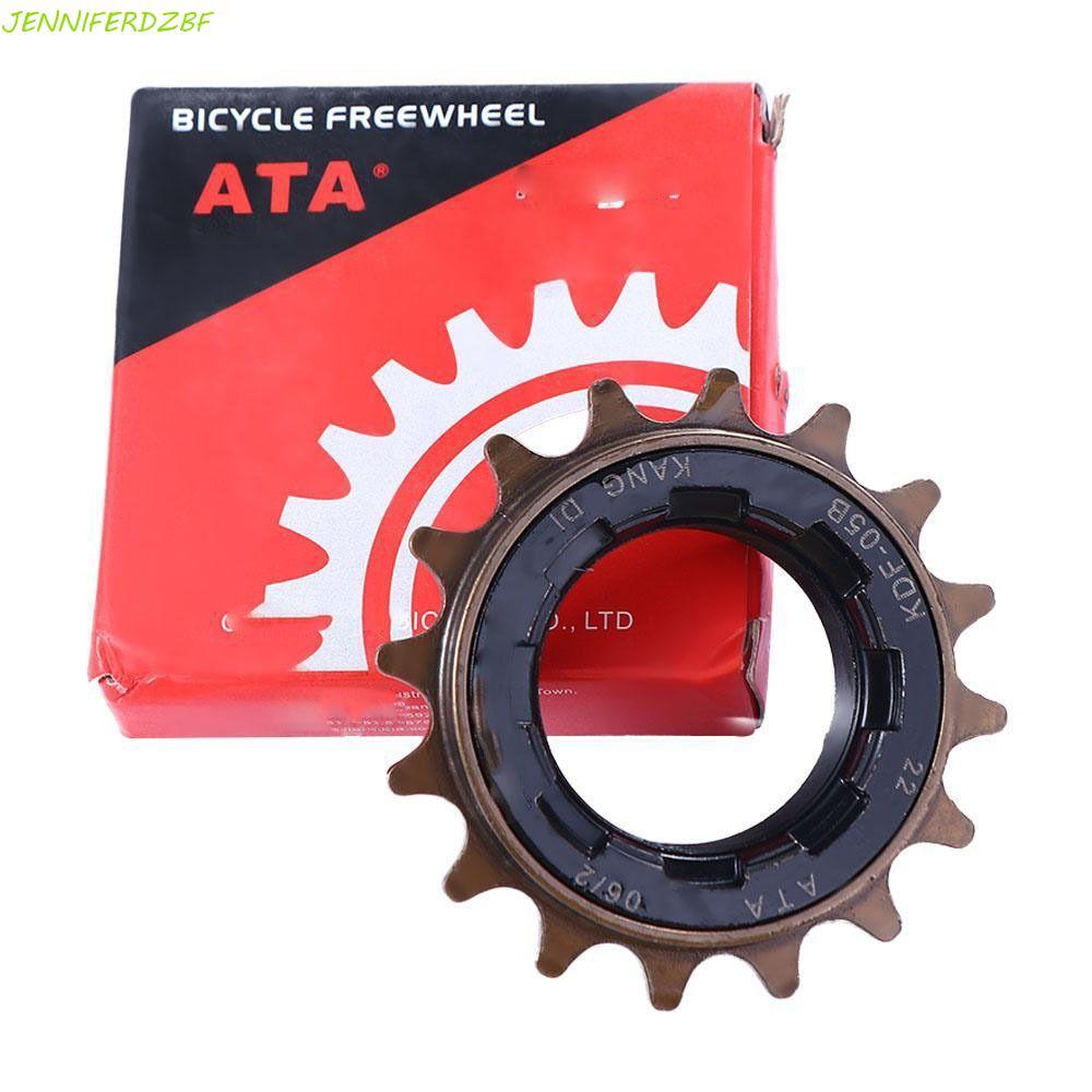 JENNIFERDZBF Bicicleta Engrenagem De Velocidade Única Fixa De Aço Modificada Peças De Ciclismo 1/2 " X 1/8 " Roda Livre