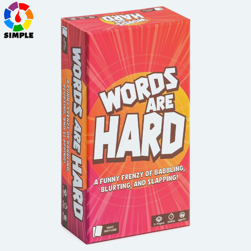 Lost Boy Entertainment Words are Hard - Party Games - Family Card Games - for Kids 8 and up
