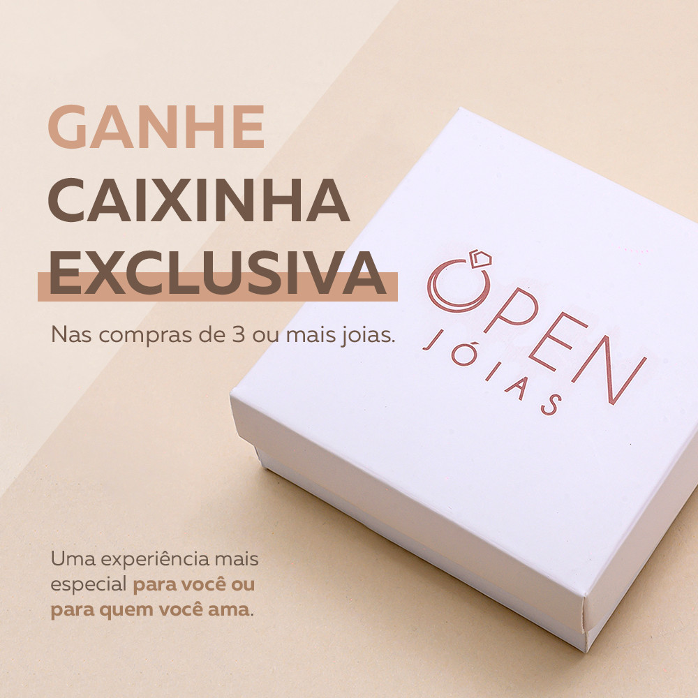 Detalhes do Colar Coração Liso com Banho em Ouro 18k