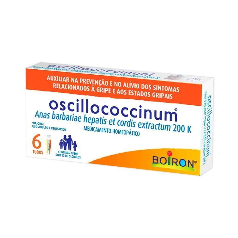 Oscillococcinum 200k Anas Barbariae Hepatis Et Cordis Extractum 200k 6 Tubos