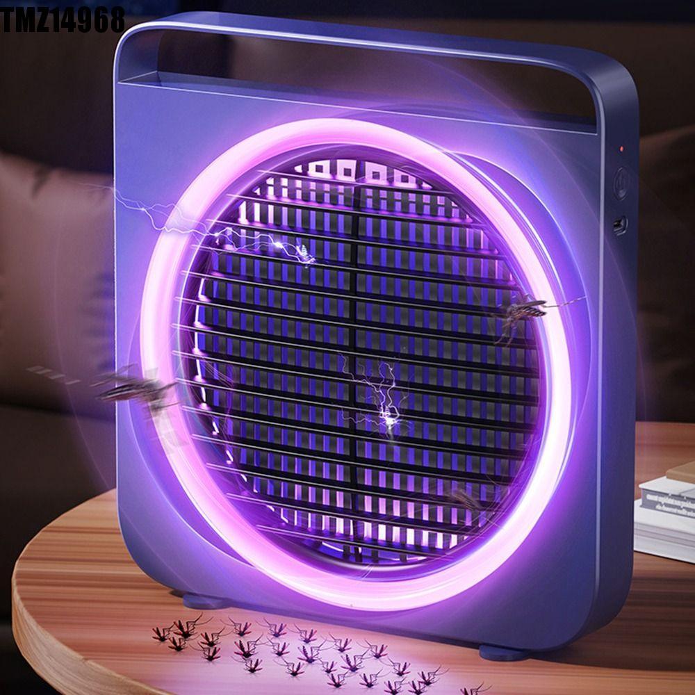Luz Mosquiteira De Choque TMZ14968 , Assassino De Mosquito Elétrico Silencioso De Alta Tensão 2400V , Lâmpada UV Bug Zap