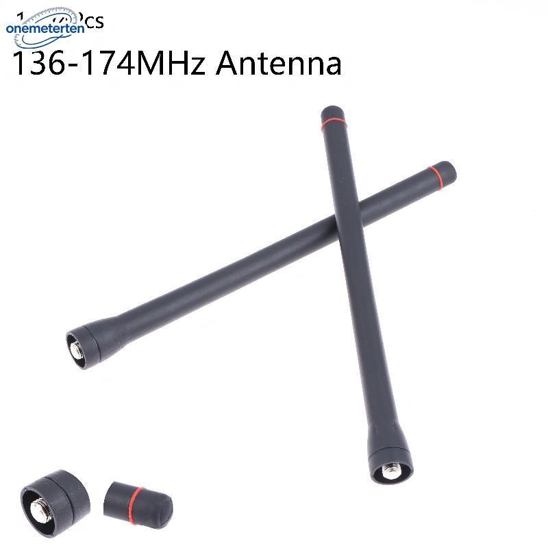 Antena VHF ONEME 136-174MHz Para Walkie Talkie IC F25 F24 Recepção Forte Portátil Orientação Turística