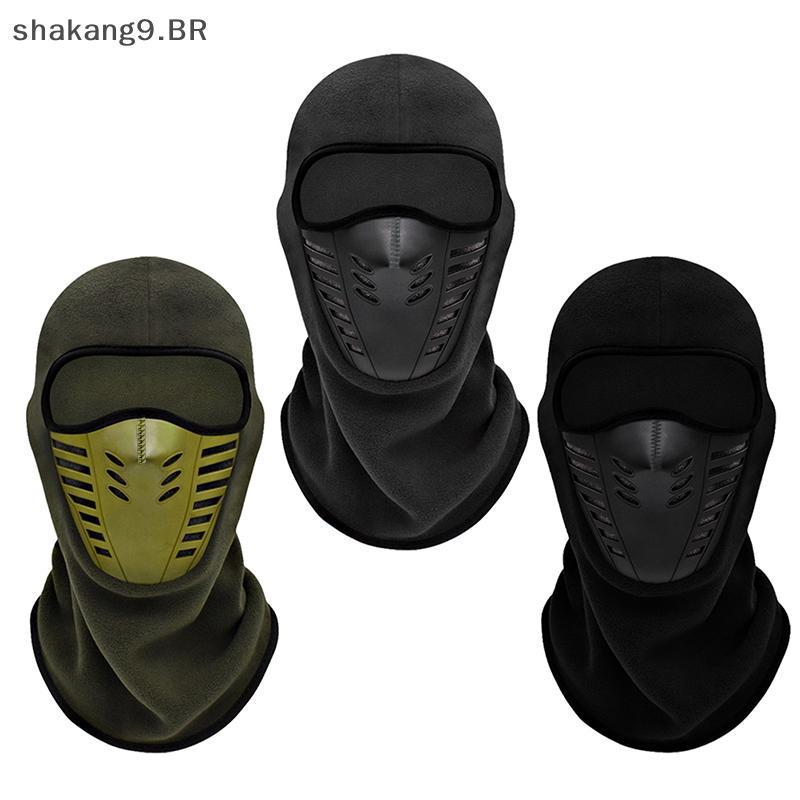 Sha Máscara De Motocicleta Velo Facial Térmica Manter Quente Moto Equitação Balaclava Motociclista Inverno À Prova Vento