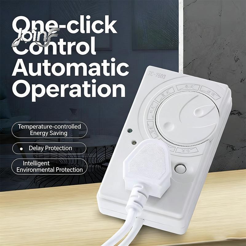JoinF Geladeira Termostato Temporizador Eletrônico Controlador Digital Atraso Interruptor De Economia De Energia Para Ar
