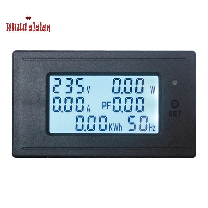 [Alta Qualidade H] 4400W Voltímetro Amperímetro AC 20A Medidor De Eletricidade De Energia HD Display Digital Medidores D