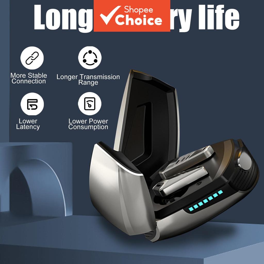 Fones de Ouvido Bluetooth Fones Intra-auriculares Fones de Ouvido Sem Fio Tecnologia de Emparelhamento Rápido Conecta em