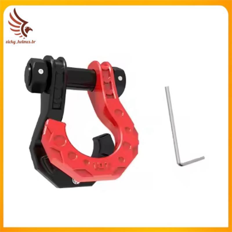 [vicky_holmes.br] Gancho De Reboque 1Pc 10 Ton Para Recuperação De Veículos 3/4 " D Manilha Corda De Guincho Off-Road