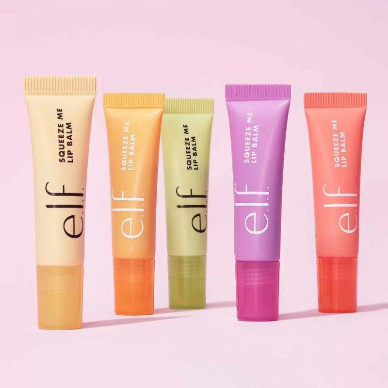 Elf Squeeze Me Batom Colorido Hidratante Duradouro Reparação Lábio Escorvamento Desbotamento Linhas Labiais Sabor De Fru
