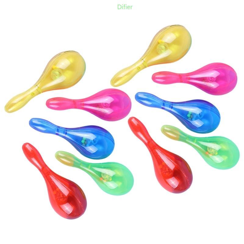 Difier Dynamic Color Maracas 6 Modos Iluminados Ferramenta Ruído Essencial Para Festa Boate