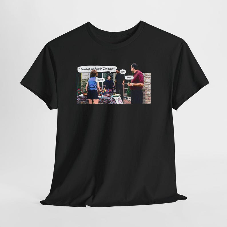 Camiseta Masculina Feminina Oversized Estampa Cena da Série Os Sopranos Diálogo Personagens, Camiseta Streetwear