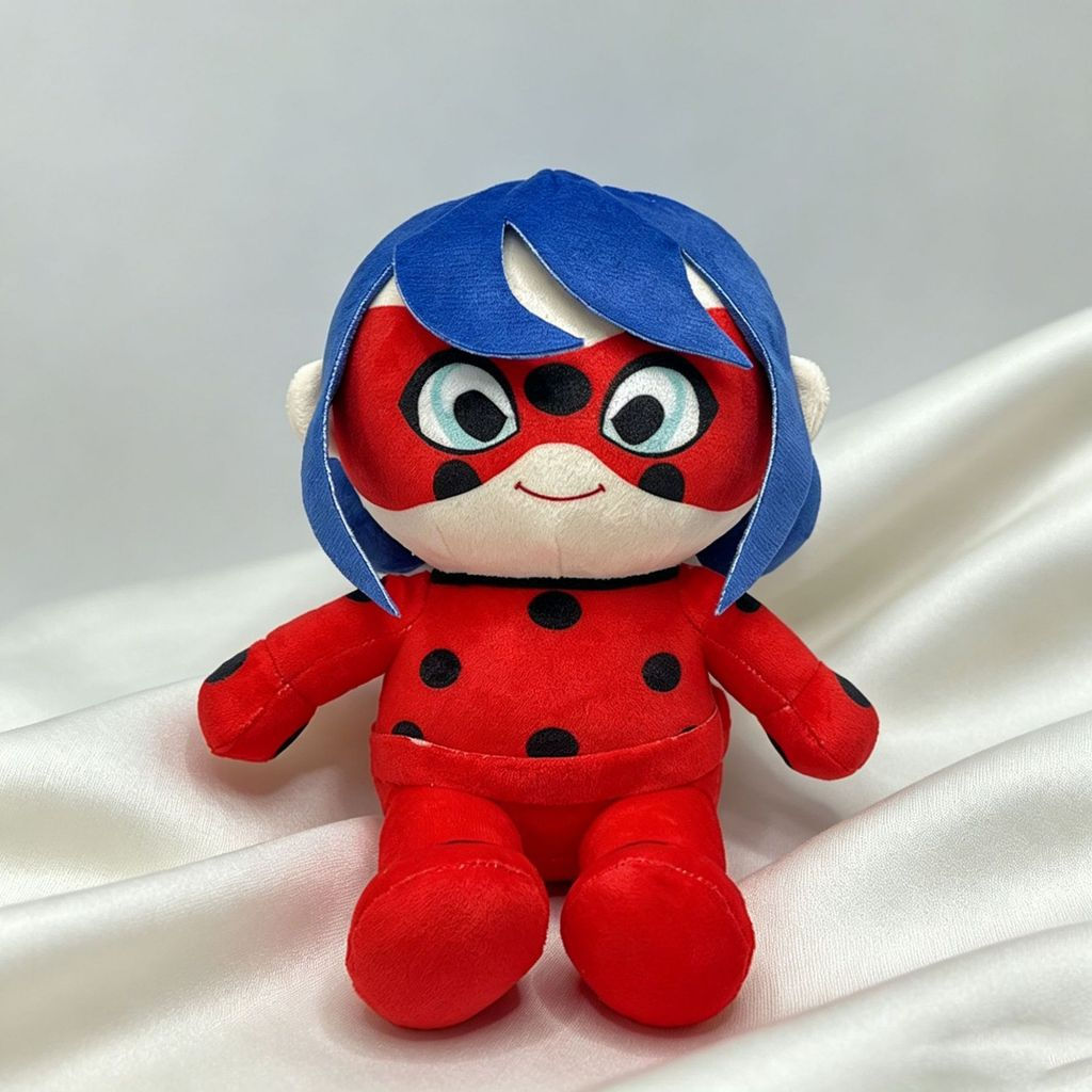 Miraculous Ladybug: Brinquedo de Pelúcia de Merchandising Feito por Fãs do Anime Game Ladybug Girl