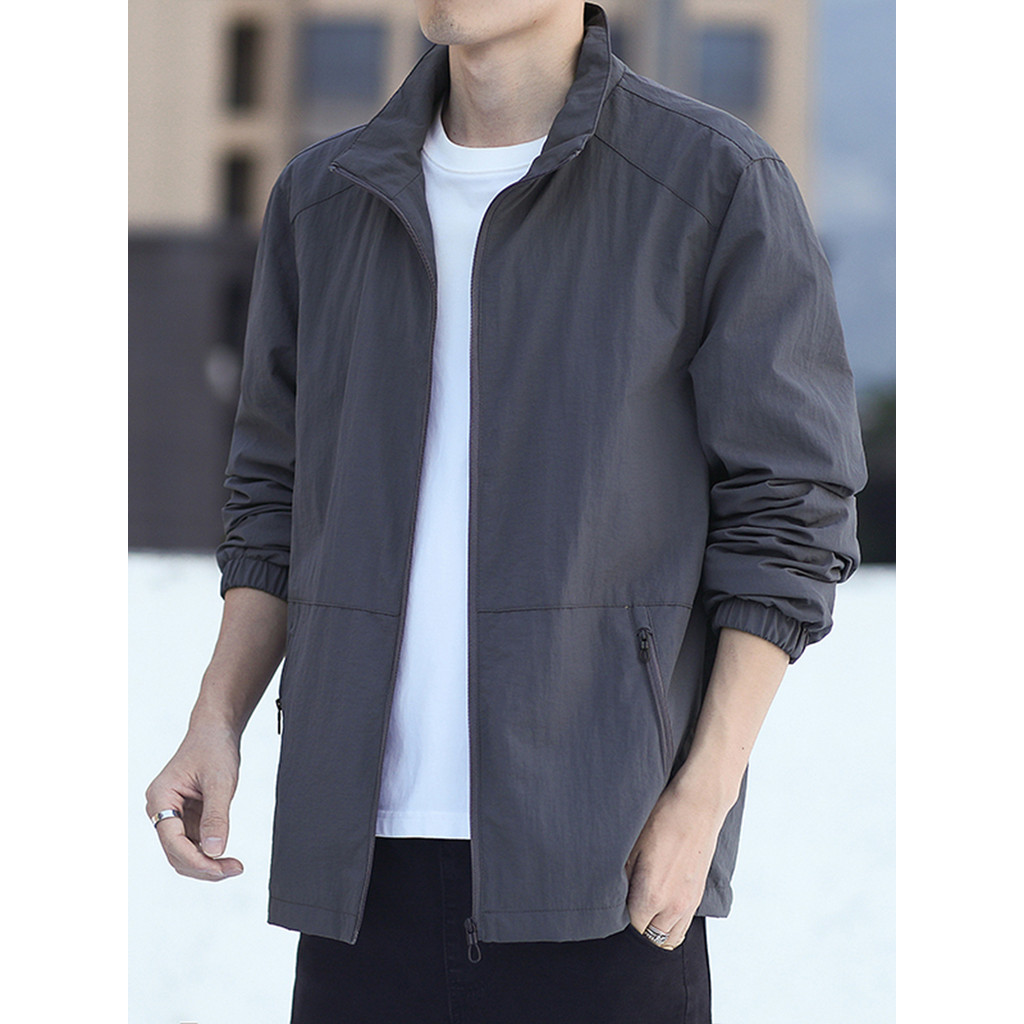 Transferência de exportação de comércio exterior vendas internas pedido Original primavera outono jaqueta masculina gola