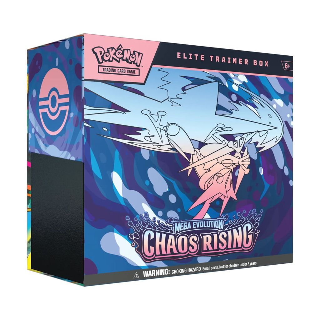 Elite Trainer Box Greninja Chaos Rising Pokémon Ingles TCG