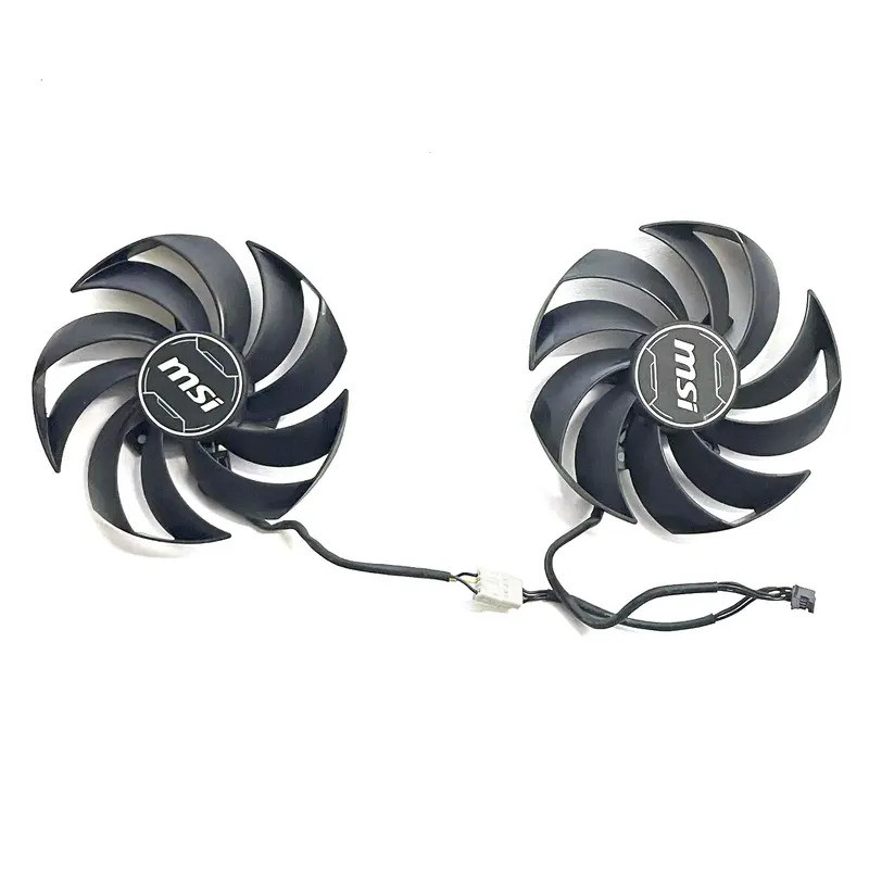 90MM 4PIN PLD10010S12HH RTX 4070 GPU Ventilador Para MSI GeForce 4060 VENTUS 2X Preto 8G OC 12G Placa Gráfica