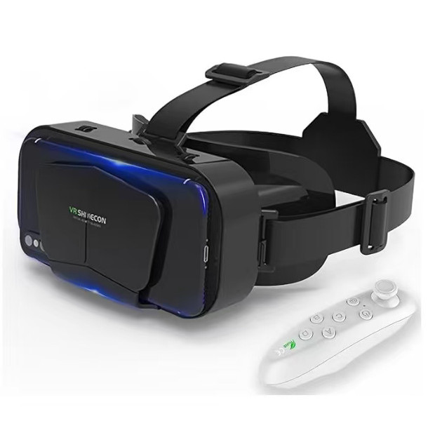 Novo produto: Óculos VR Qianhuan Magic Mirror, headset de exibição montado na cabeça com luz azul HD, óculos digitais 3D
