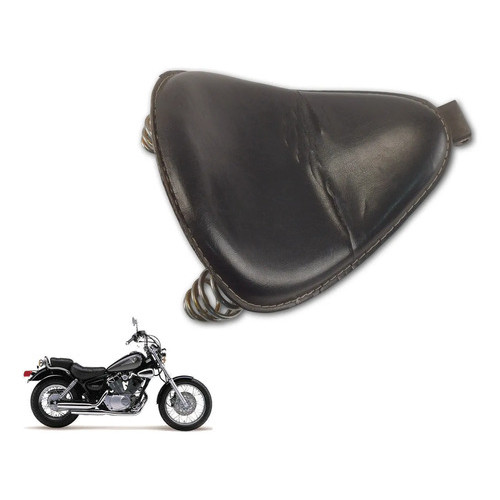 Banco Dianteiro Piloto Yamaha Virago 250 1995 A 2005 Preto