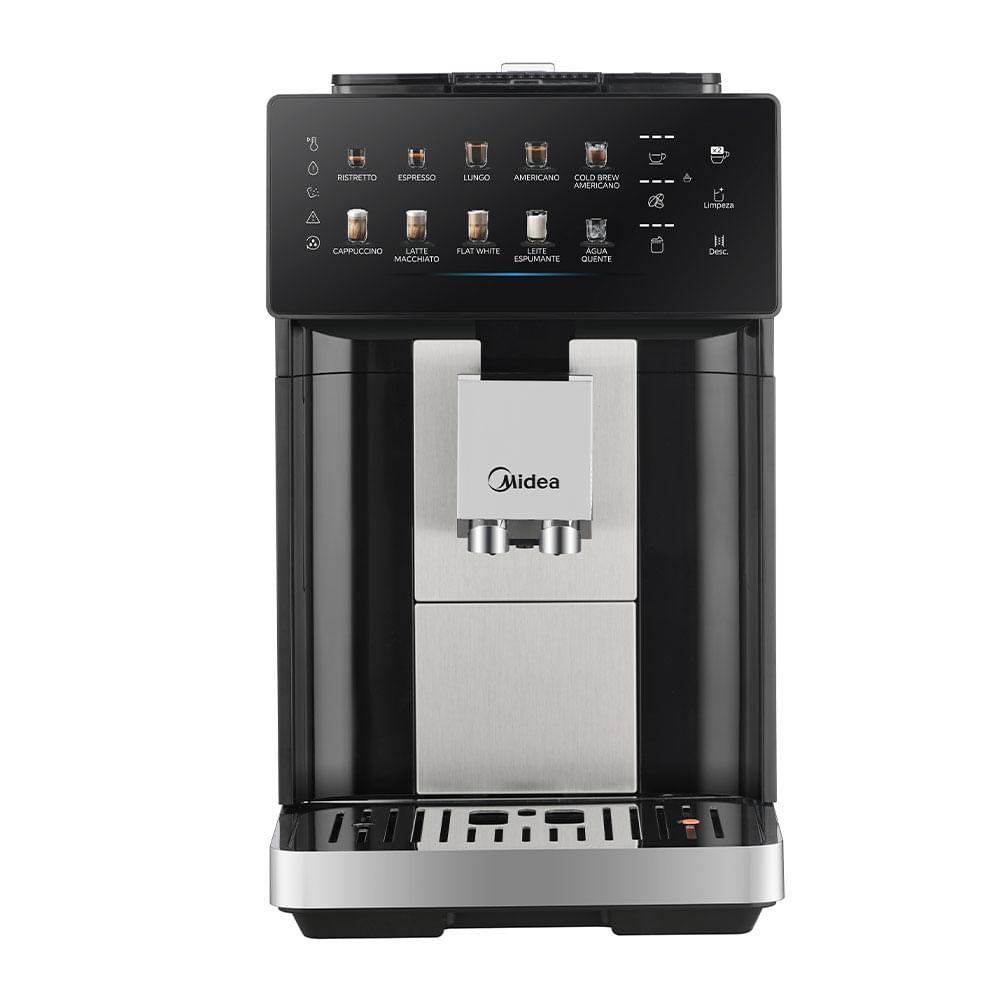 Imagem Cafeteira Midea Espresso Automática Série Pro Aço Escovado - CFA15P