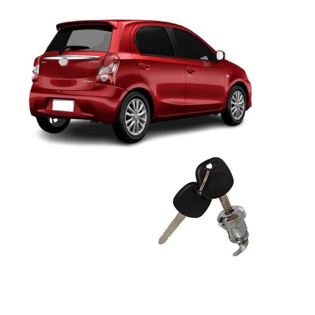 Cilindro Com Chaves Porta Malas Etios Hatch Apos 2012 4 Portas