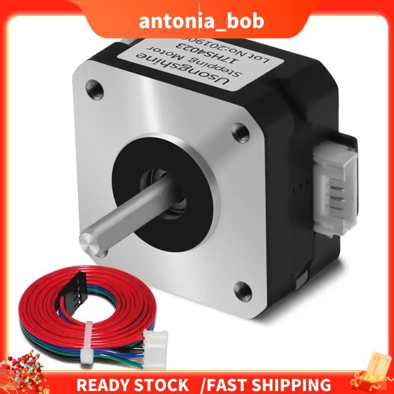 17HS4023 Nema17 Motor De Passo 4 Chumbo 22mm 42 0.7A 12V 14N . cm Para Extrusora Impressora 3D CNC LaserMotor
