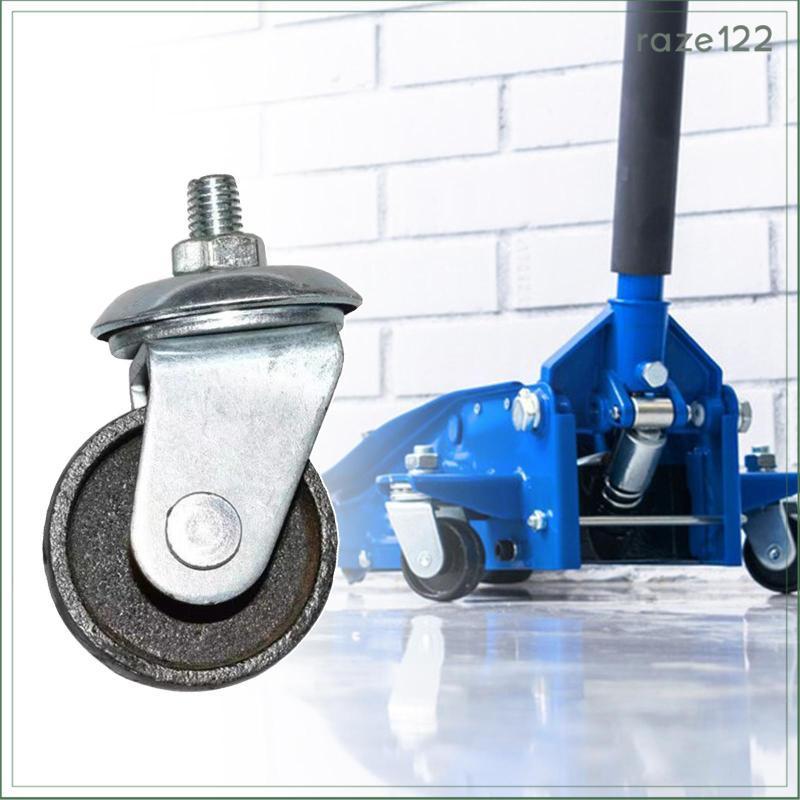 [Raze122] Rodízios De Macaco De Piso De Fácil Instalação Roda De Substituição Resistente Com Haste De 12 Mm Para Uso Em
