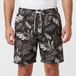 Short Nicoboco Volley Shaka Preto e Branco