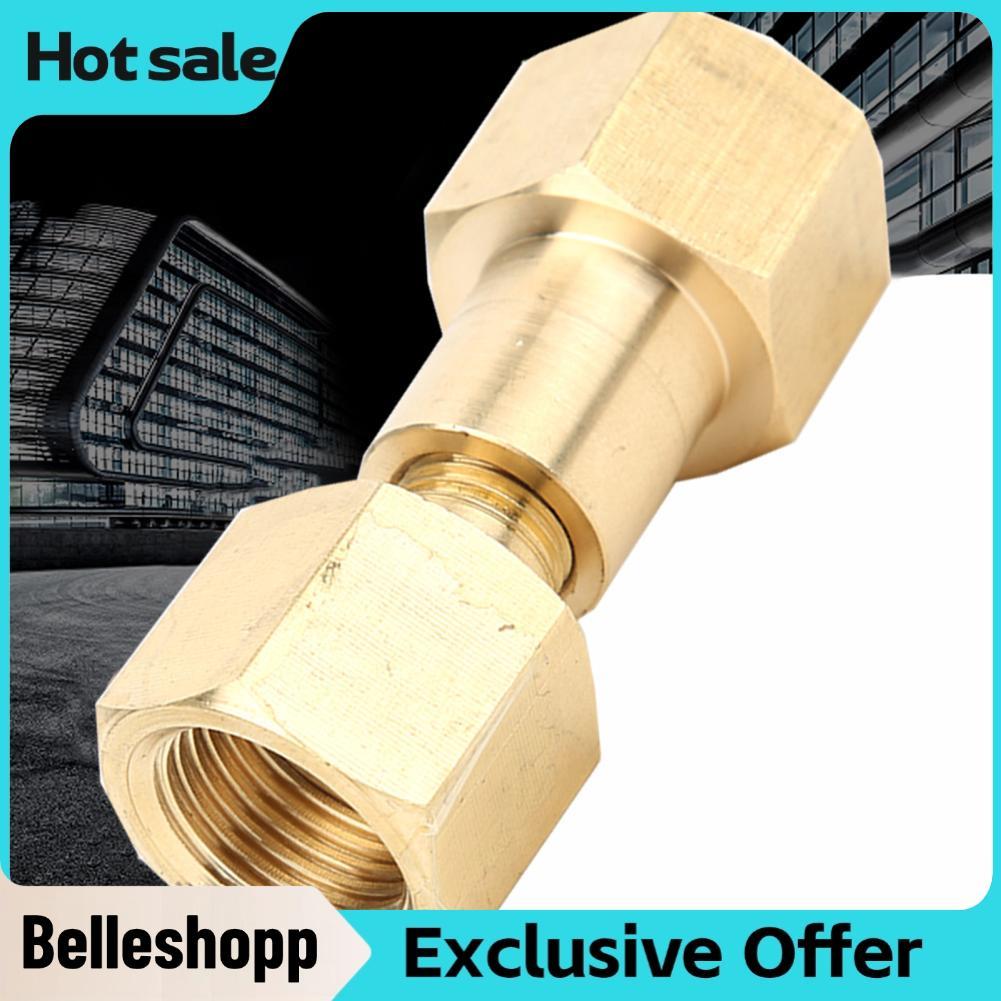 Belleshopp-br Adaptador de cilindro de CO2 CGA-320 para regulador de argônio de dióxido de carbono CGA-580.