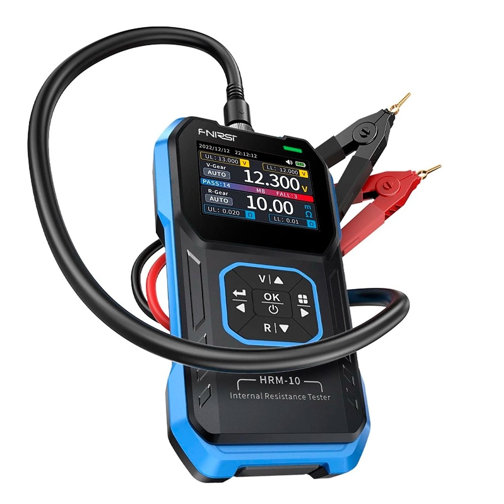 Testador De Bateria FNIRSI HRM-10 Tensão Resistência Interna