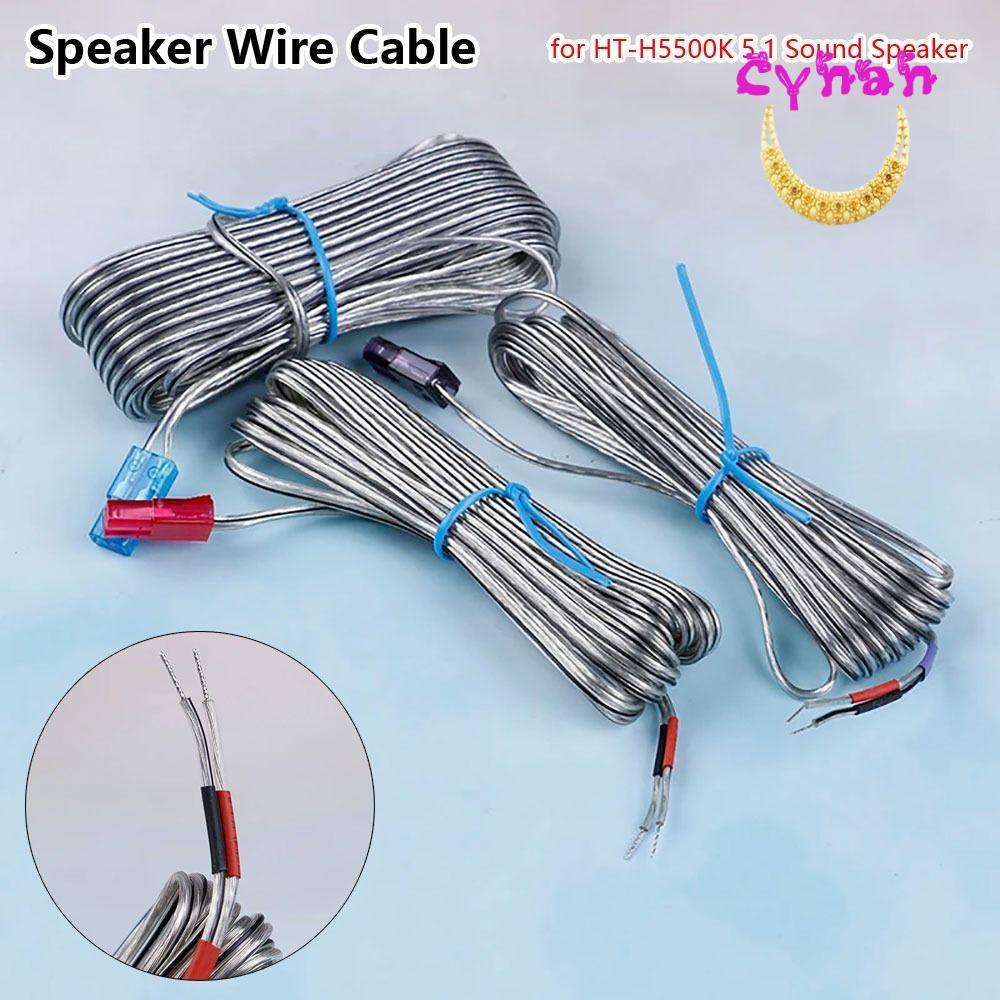 Adaptador De Cabo CYNAN 1 Unidade , De Fio De Alto-Falante De Linha De Graves De 3/4/10 M , Conector Home Theater DVD Bl