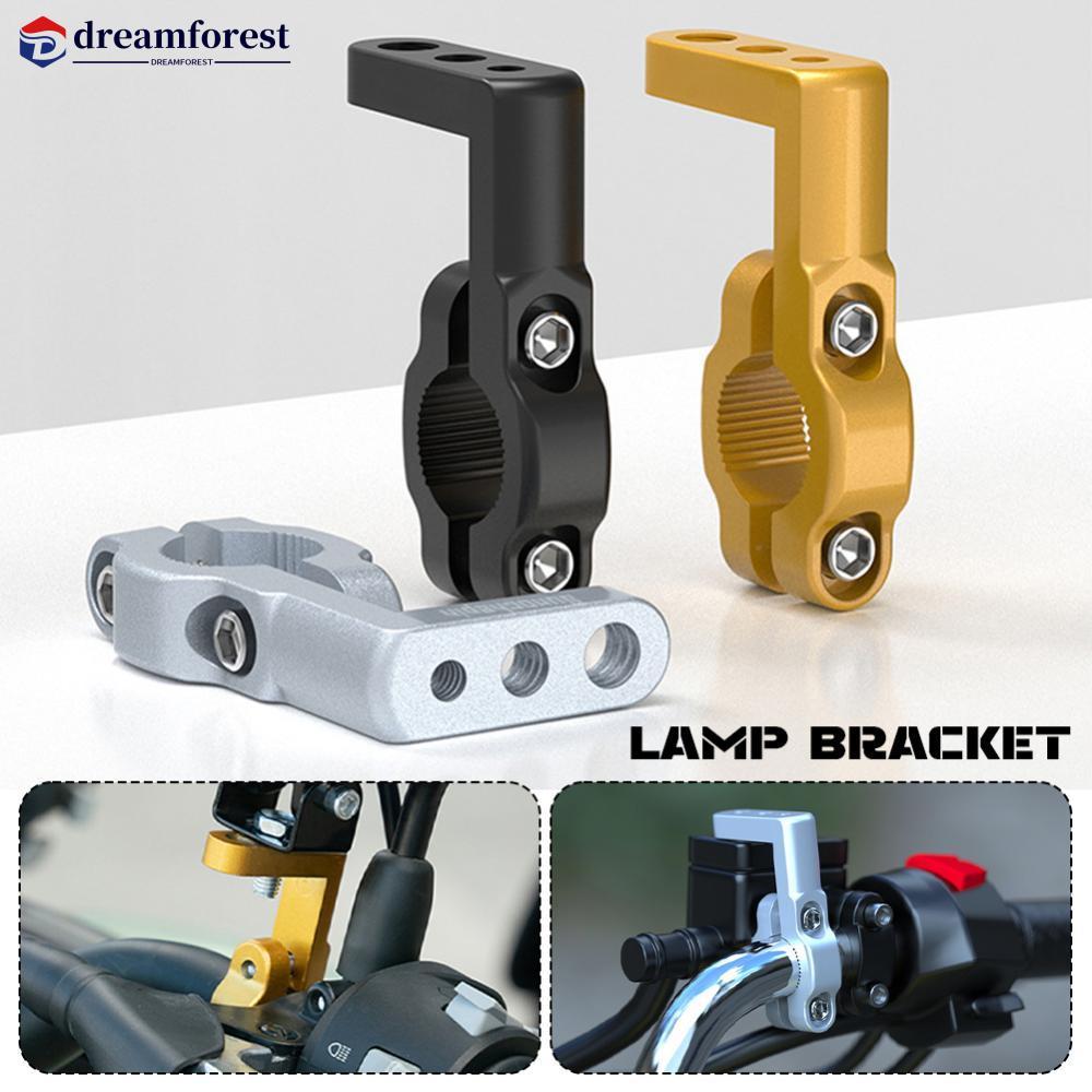 DREAMFOREST Motocicleta Bicicleta Elétrica Espelho Retrovisor Suporte Adaptador De Montagem Para 22mm Guiador Titular Br