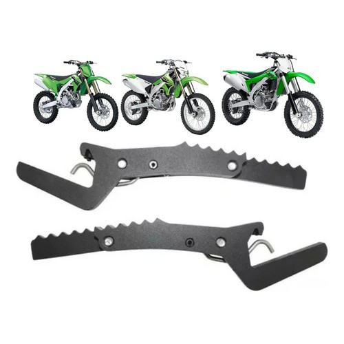 Pedaleira Garupa Universal Suporte Kawasaki Kxf - Klx 450 / 250 Todas pedaleira para carona e garupa pedaleira p/ Klx-kx