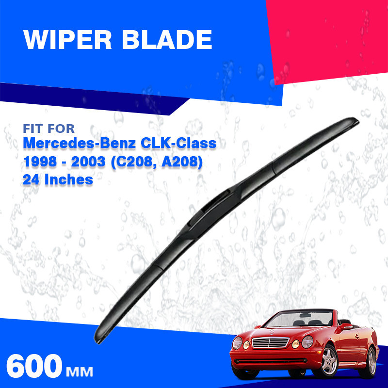 Para Mercedes Benz CLK Classe C208 A208 W208 1998-2003 Lâmina De Limpador Dianteiro Pára-Brisas Acessórios 200 230 320 E