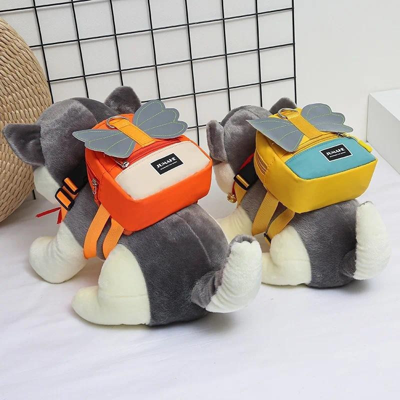 Mochila De Poliéster Para Arnês , Bolsa De Tração Cães De Estimação , Alça De Ombro Ajustável , Tamanhos Diferentes Anim