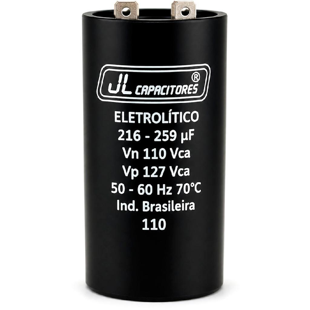 Capacitor Motor Brasil 216-259UF 110 Maquina Costura Industrial