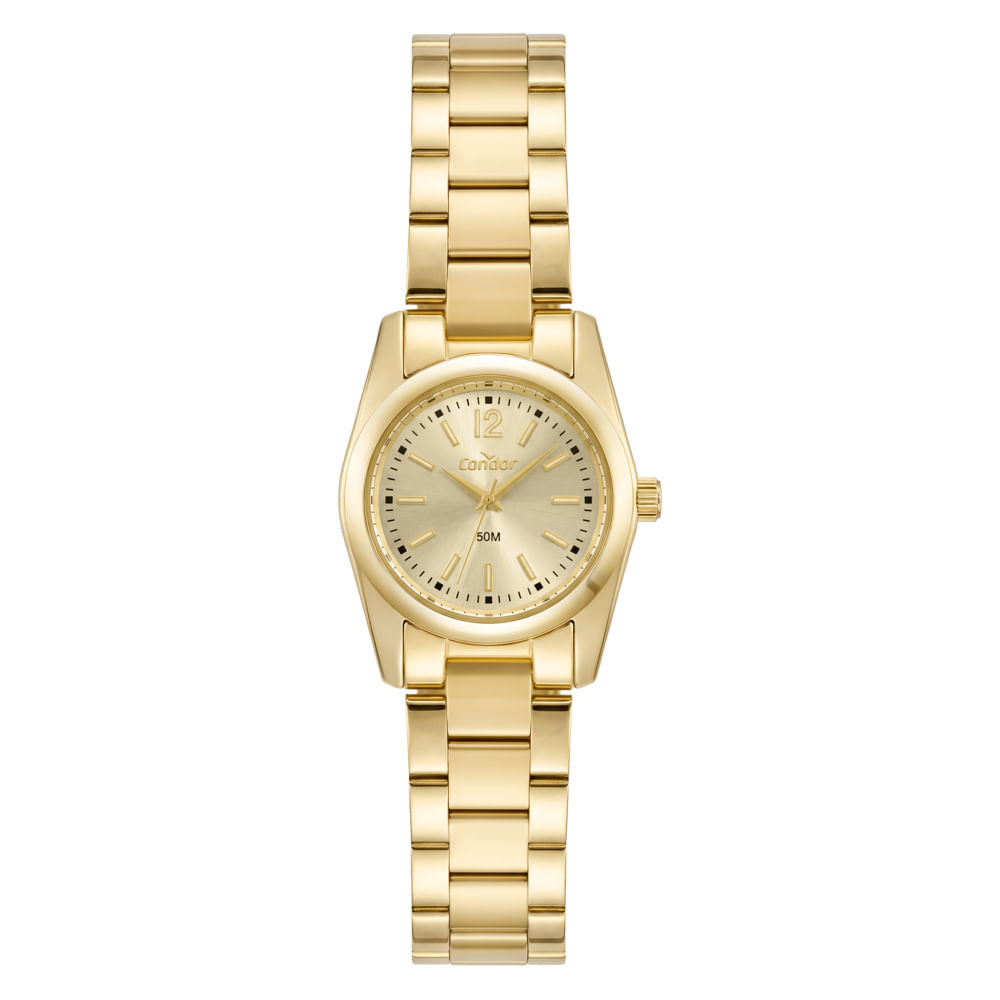 Relógio Condor Feminino Mini Dourado - CO2035NYD/4X