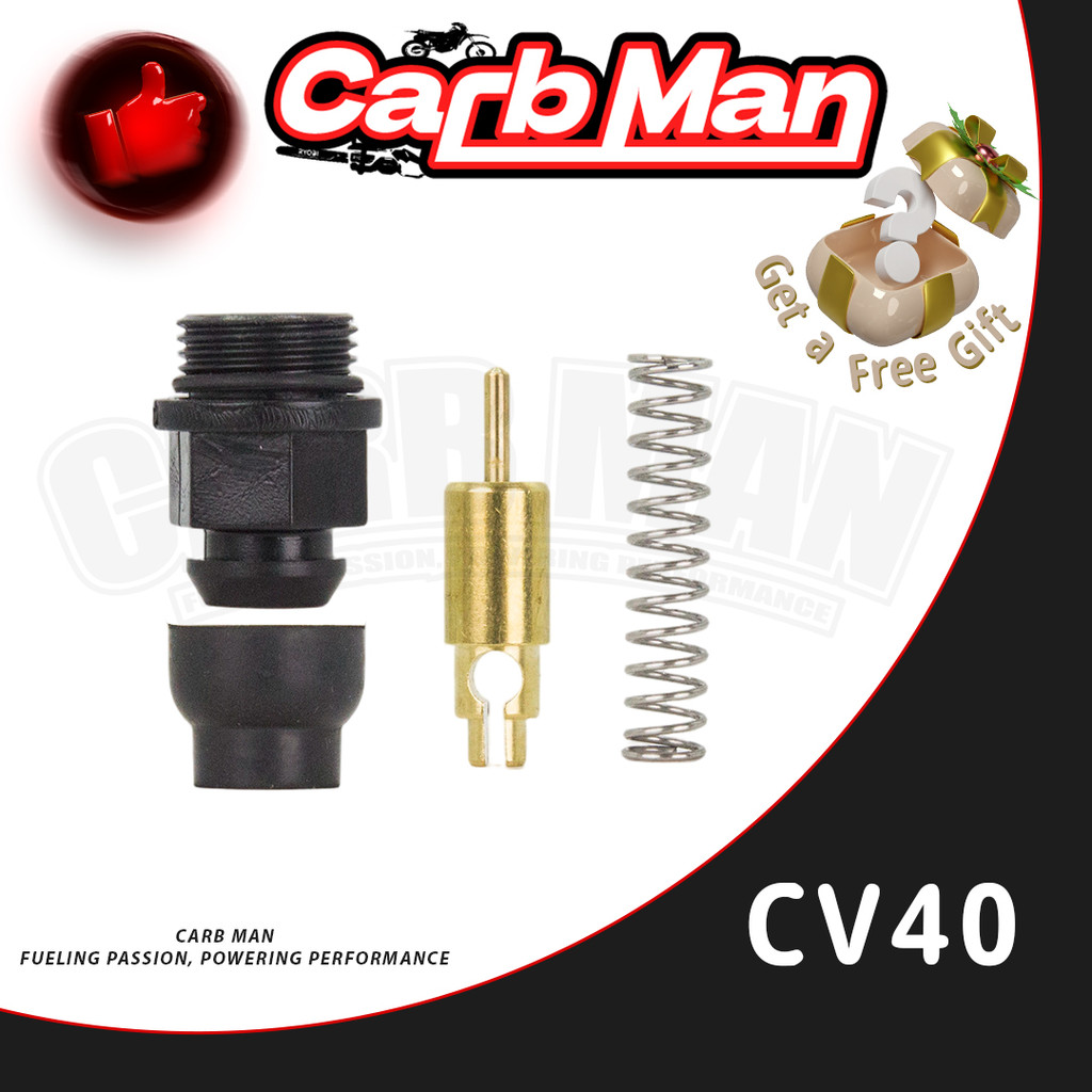 cabo de afogador e valvula de partida para carburador cv40 hd