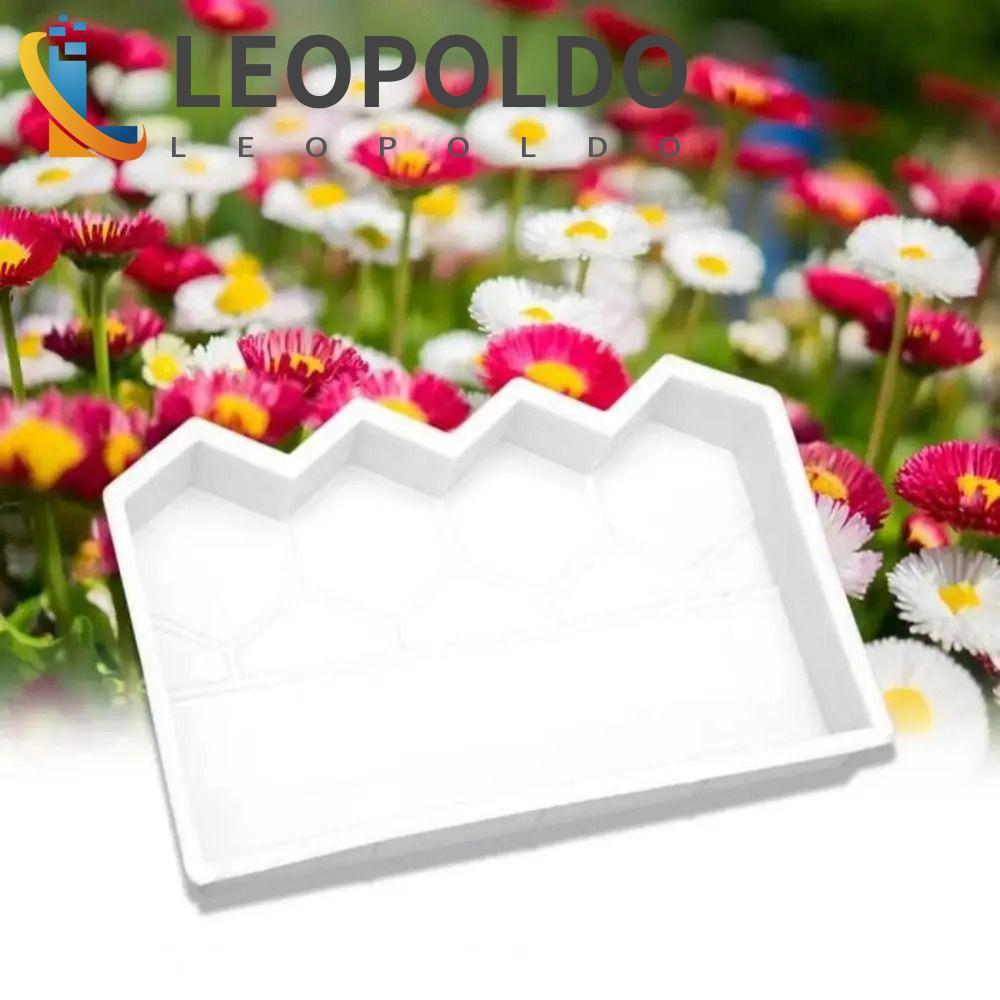 Molde De Tijolo De Cimento Para Cerca De Jardim LEOPOLDO , Decorativo Reutilizável De Plástico , Faça Você Mesmo